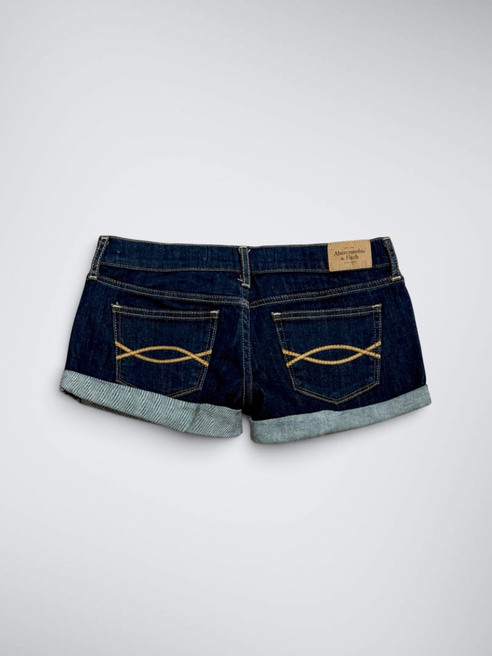 VTG 2000s Abercrombie & Fitch Ultra Low Rise Micro Denim Shorts